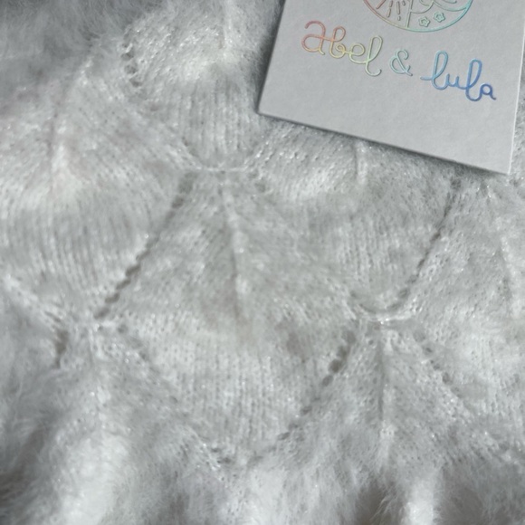 NWT Abel & Lula Mayoral Cream Sweater and Pant Set size 4 - Picture 2 of 5